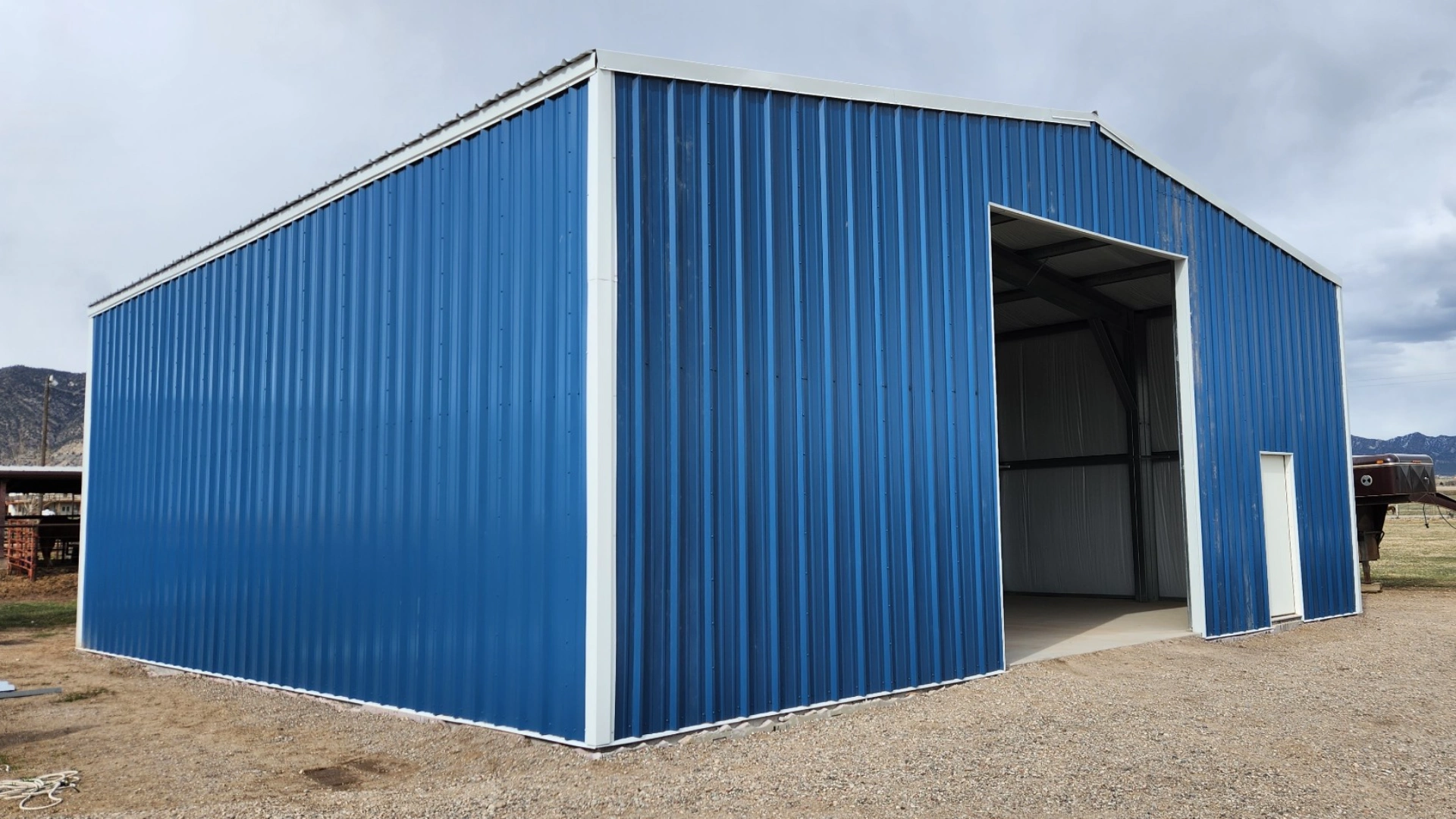 Hangar steel building by NatMar Construction