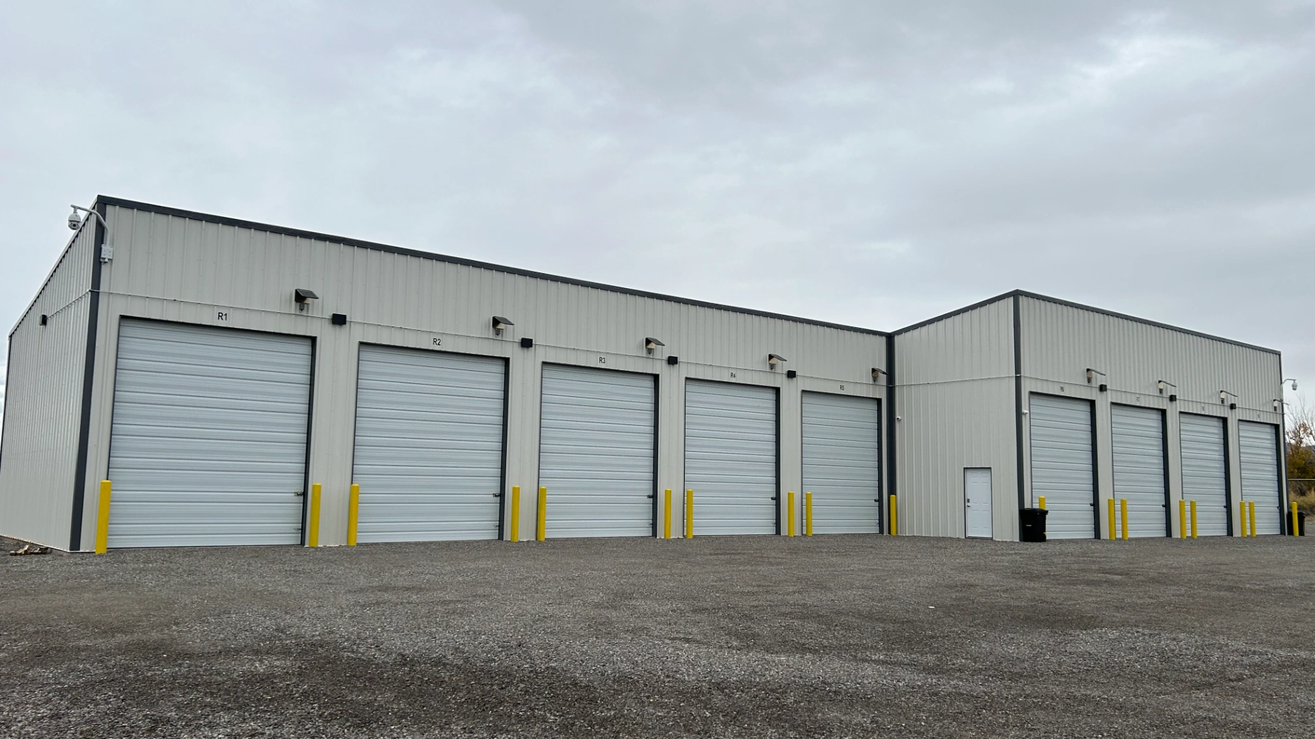 Storage steel building by NatMar Construction
