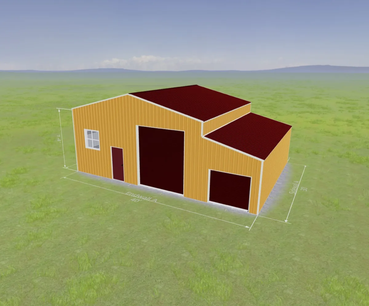 Custom Gable build — render variant