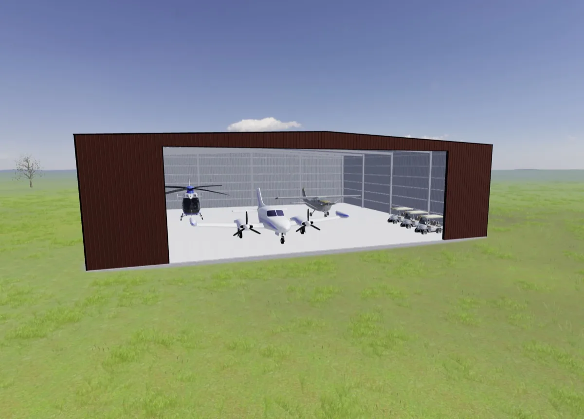 100x100x26 Hangar